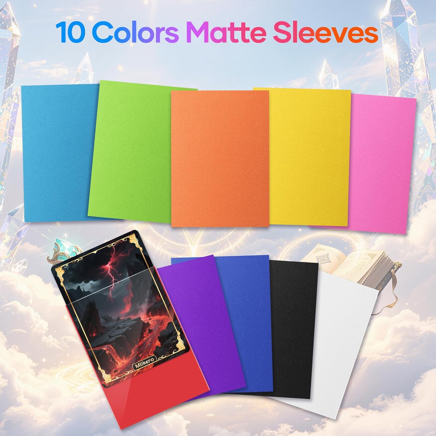 Thumbnail 1 de Mlikero 1000 Card Sleeves Pack 🎴