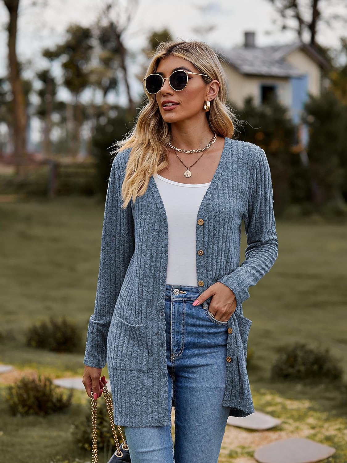 Detalle de Famulily Long Sleeve Cardigan S-XXL