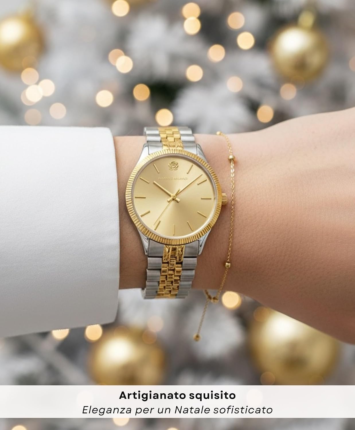 Detalle de L'AMORE MILANO Aurora 32mm elegante orologio donna