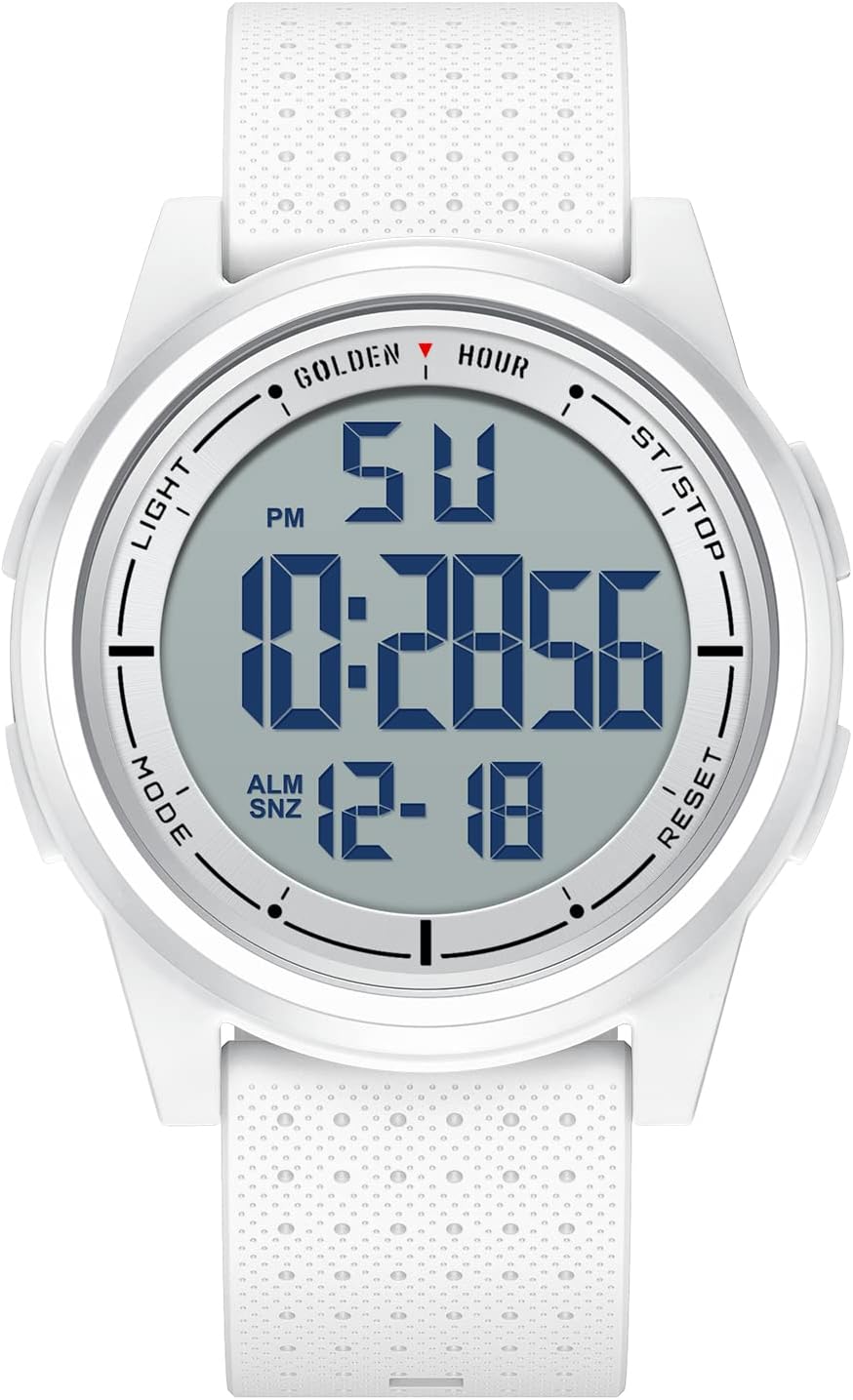 Detalle 2 de GOLDEN HOUR Ultra-Sottile Orologio Digitale Sportivo impermeabile