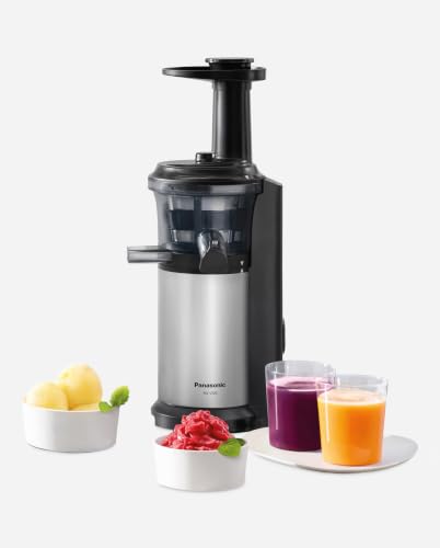 Thumbnail 10 de Panasonic MJ-L500 Slow Juicer: estrazione a bassa velocità in acciaio, design salva-spazio
