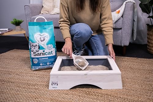 Thumbnail 9 de Sanicat Clumping Cat Litter with Marseille Soap Scent, 10 L – Natural Minerals, Odour Control