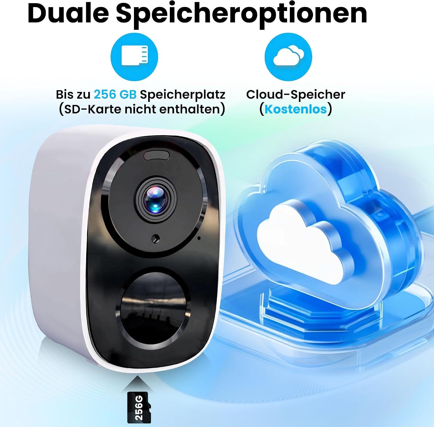Thumbnail 4 de 2K/3MP Überwachungskamera Außen 2K Farb-Nachtsicht