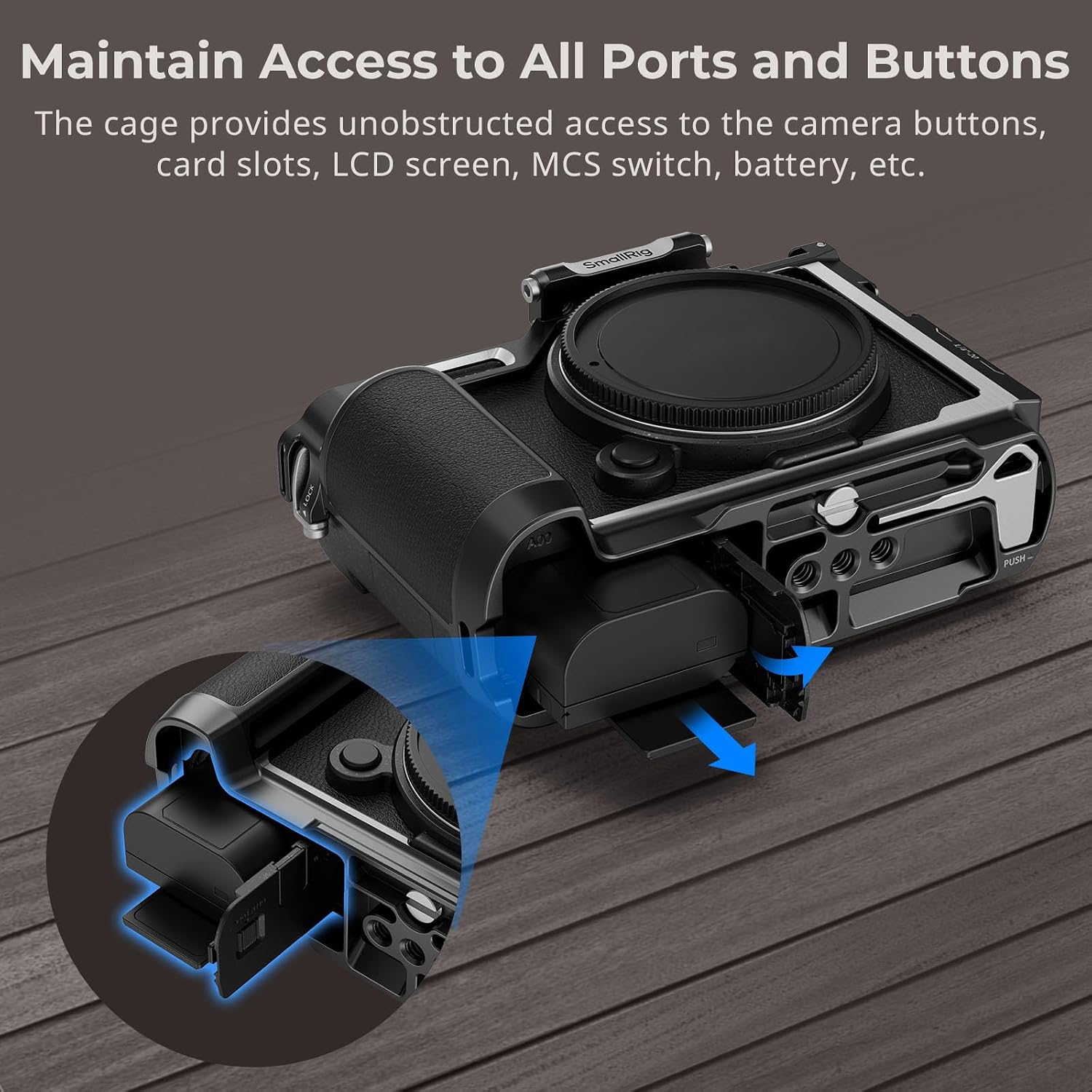 Thumbnail 4 de SMALLRIG Cage pour Panasonic S9 1/4"