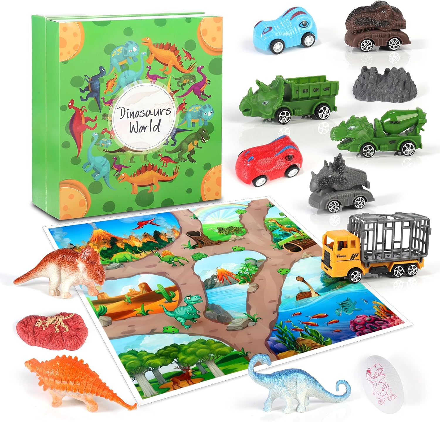 Detalle de OKYUK Dinosaurier Adventskalender