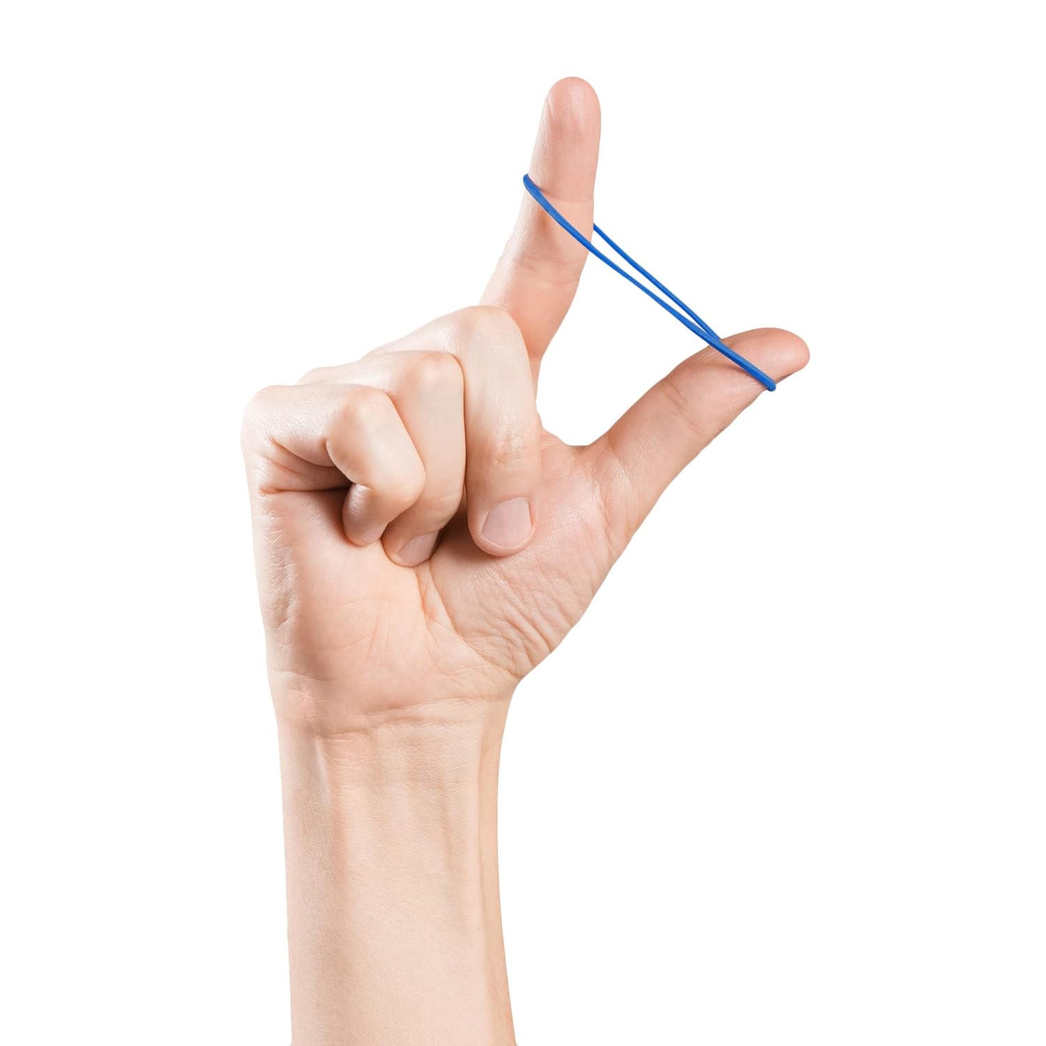 Detalle 2 de D.RECT gummiband, 100 g med cirka 360 stycken i blandade färger