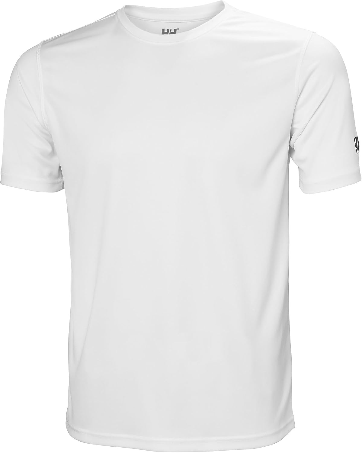 Detalle de Helly Hansen HH Tech T-Shirt 2.0 Uomo: T-shirt tecnica leggera con UPF50+ e fibre riciclate