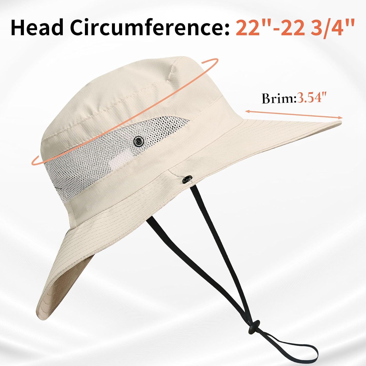 Detalle 2 de NPJY Ponytail Sun Hat, UPF 50