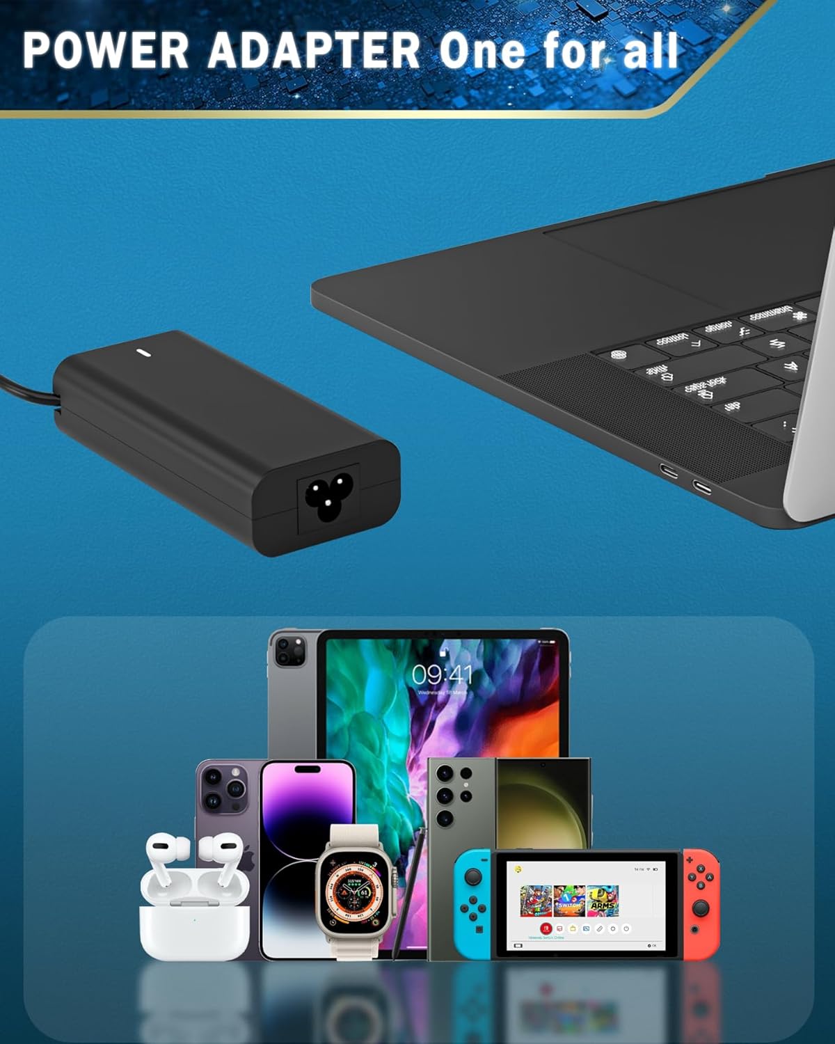 Thumbnail 5 de FUDCOCWN 65W USB‑C laptop charger for Dell models