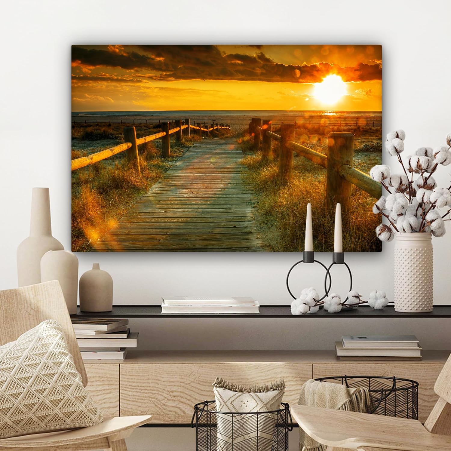Thumbnail 2 de MuchoWow Impression sur Toile 60x40 cm
