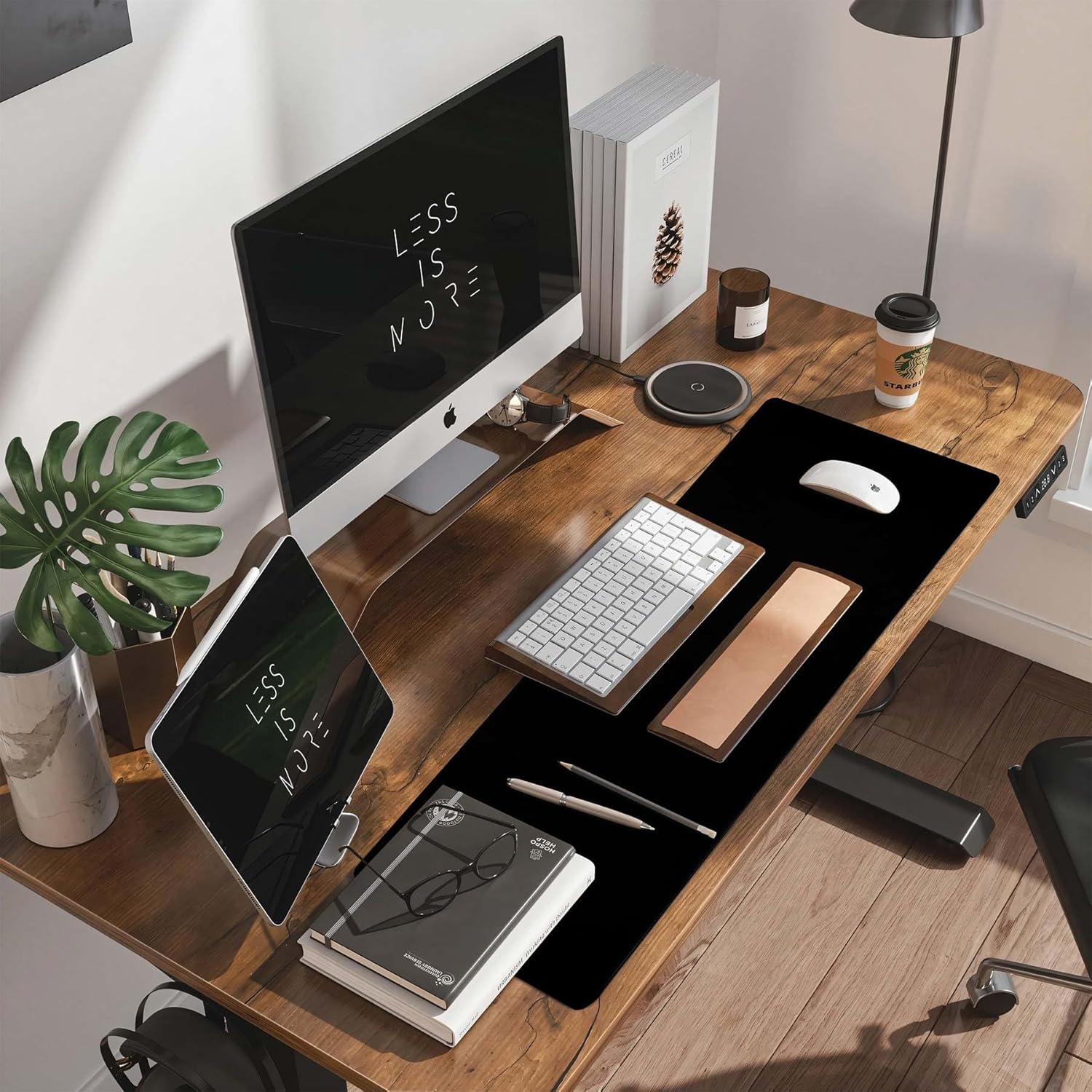 Thumbnail 6 de DAWNTREES Large Mouse Pad (900 x 400 x 3 mm) with Non-Slip Rubber Base