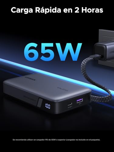 Thumbnail 4 de UGREEN Nexode Power Bank 20000mAh 67W con cavo USB‑C integrato