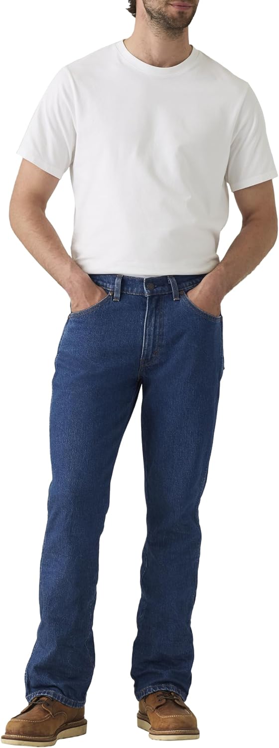 Detalle de Levi's 537 Western Bootcut-jeans med låg midja och utsvängt ben