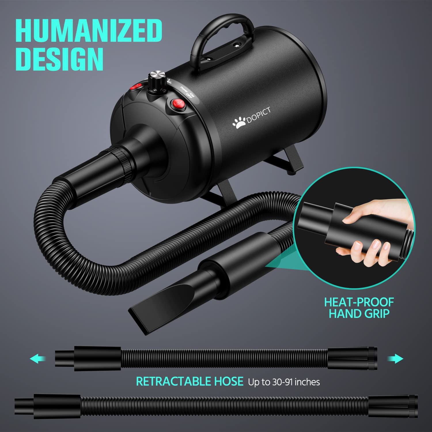 Detalle de Pet Grooming Dryer 3800W