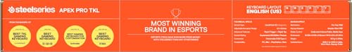 Thumbnail 13 de SteelSeries Apex Pro TKL Gen 3 — Clavier gaming compact avec OmniPoint 3.0 et Quickset