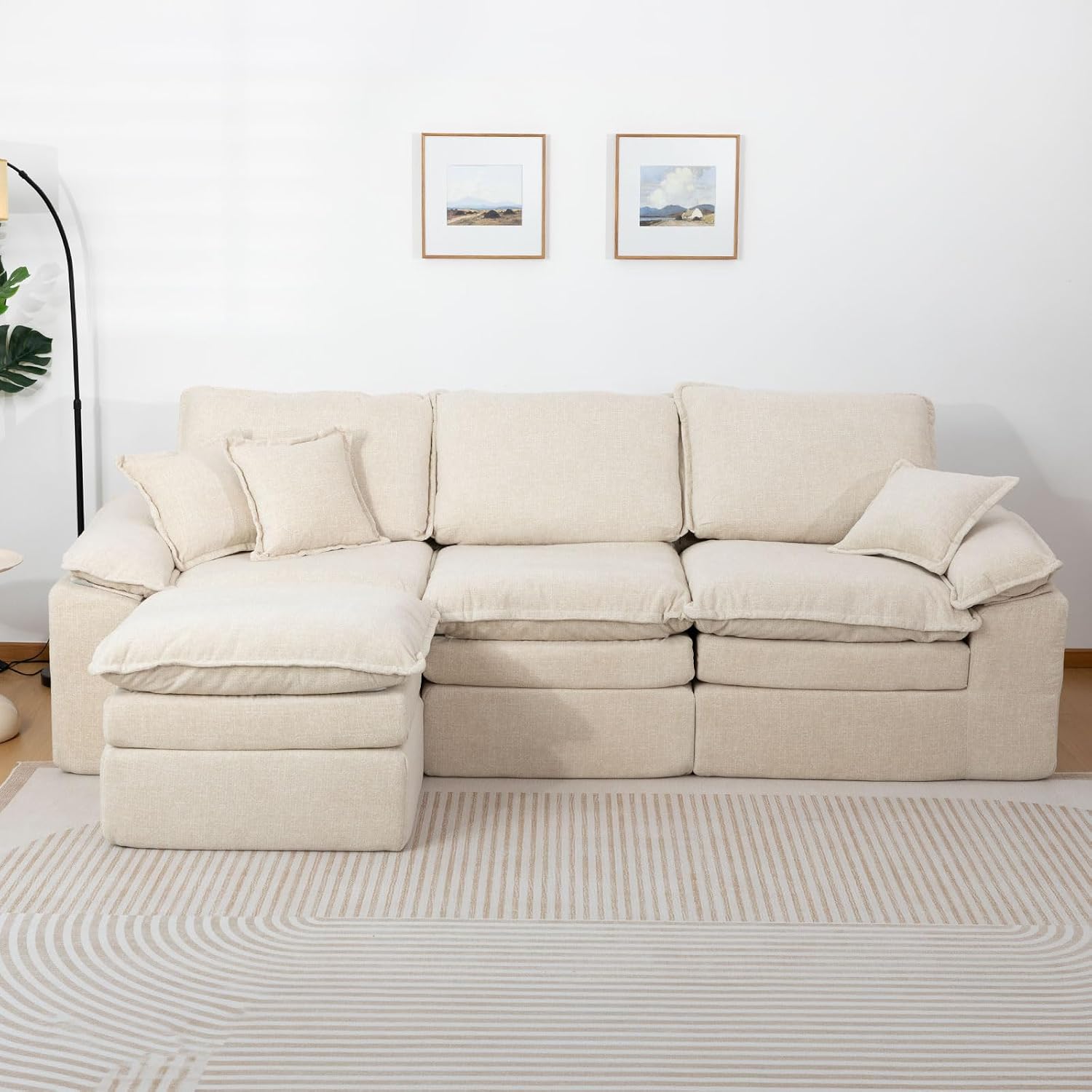 Thumbnail 6 de COOSYCO Sectional Sofa 110-Inch