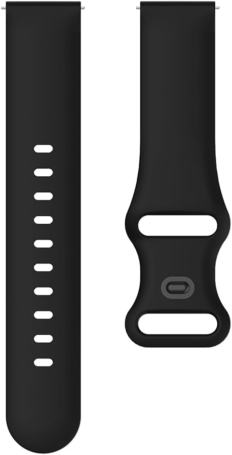 Thumbnail 3 de 20mm Silicone replacement band for Garmin Vivoactive 6/5/3 and Vivomove 3-series (TPU sports strap)