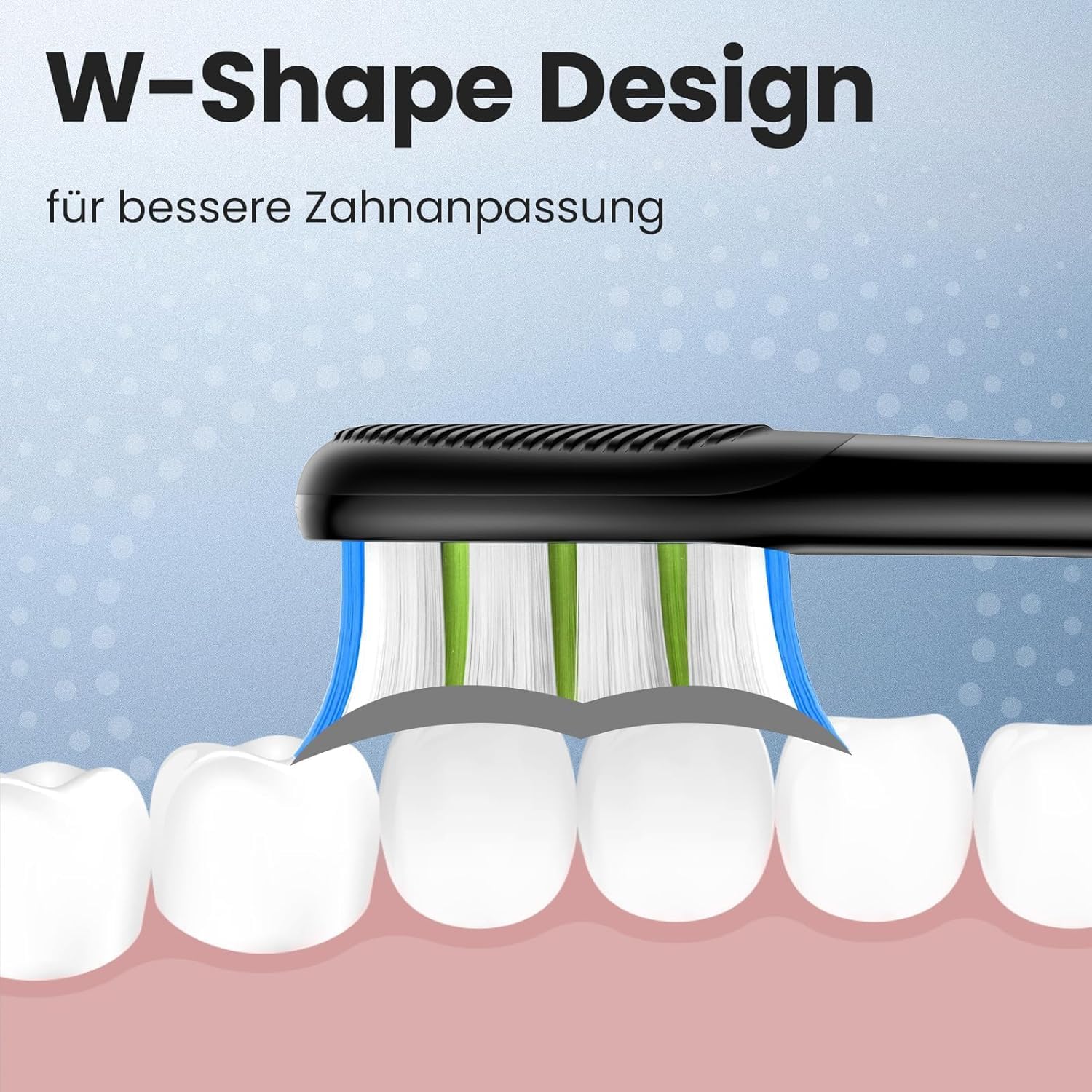 Detalle 2 de Oclean Bürstenköpfe Professional 6 Stück 🪥