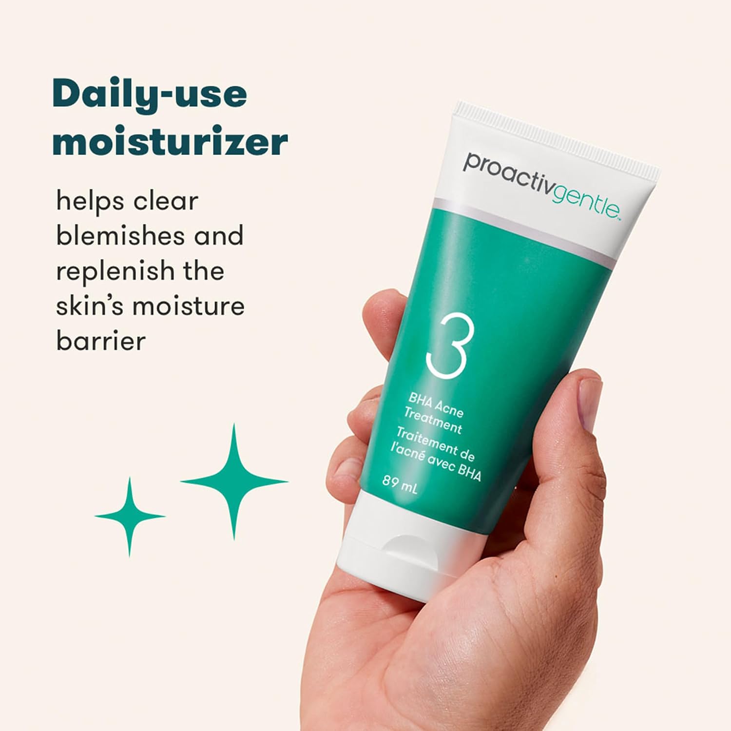 Detalle 2 de Proactiv Gentle® BHA Acne Treatment, 90-Day Cream Moisturizer, 89 mL