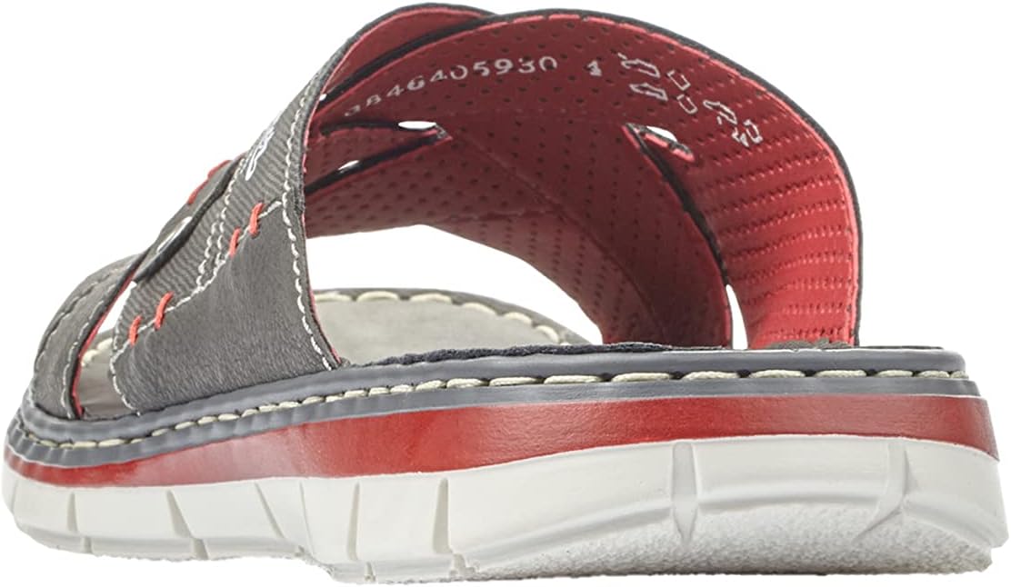 Detalle de Rieker 25199 Mules Homme – Frühjahr/Sommer, confort Stitchdown