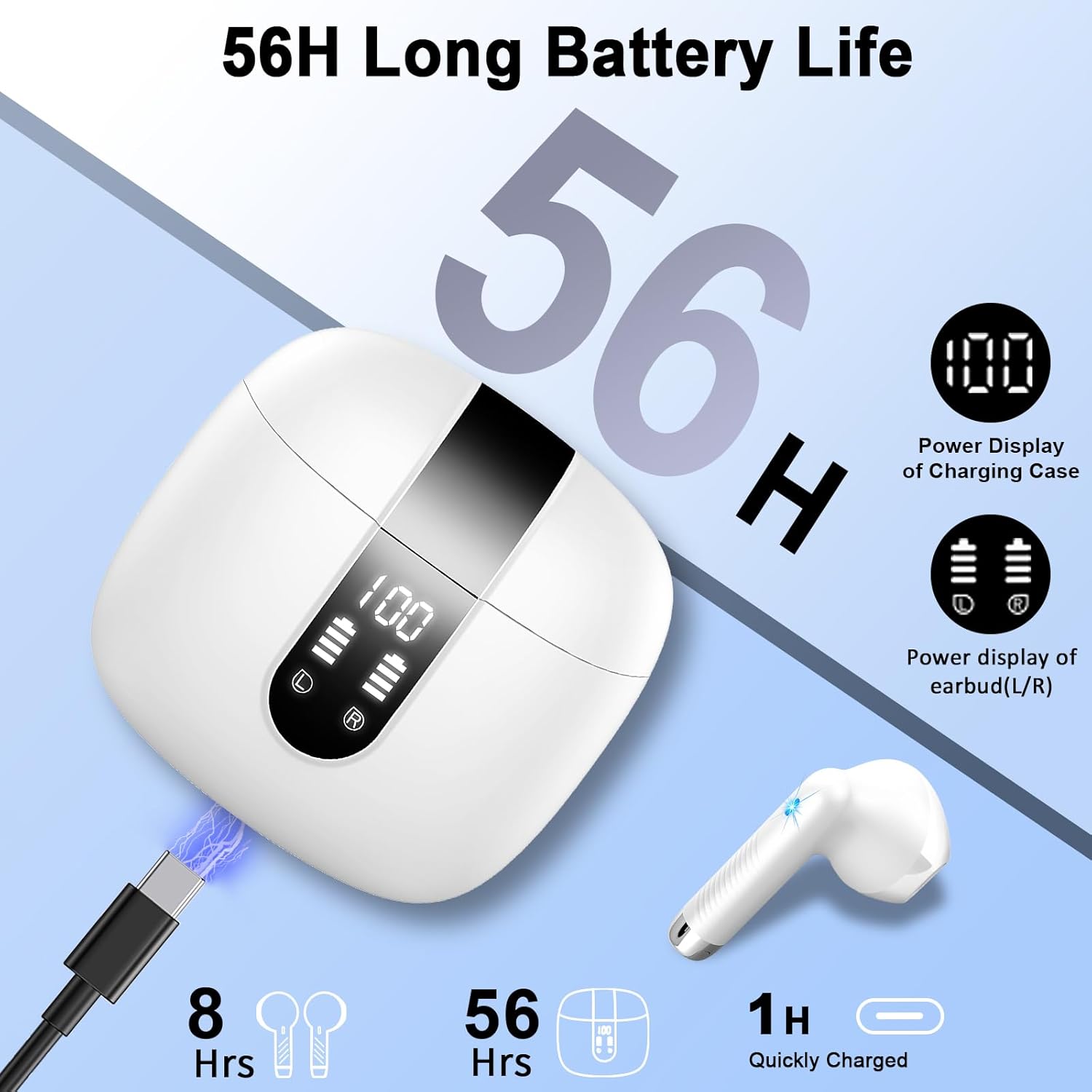 Thumbnail 4 de Drsaec Wireless Earbuds 56H