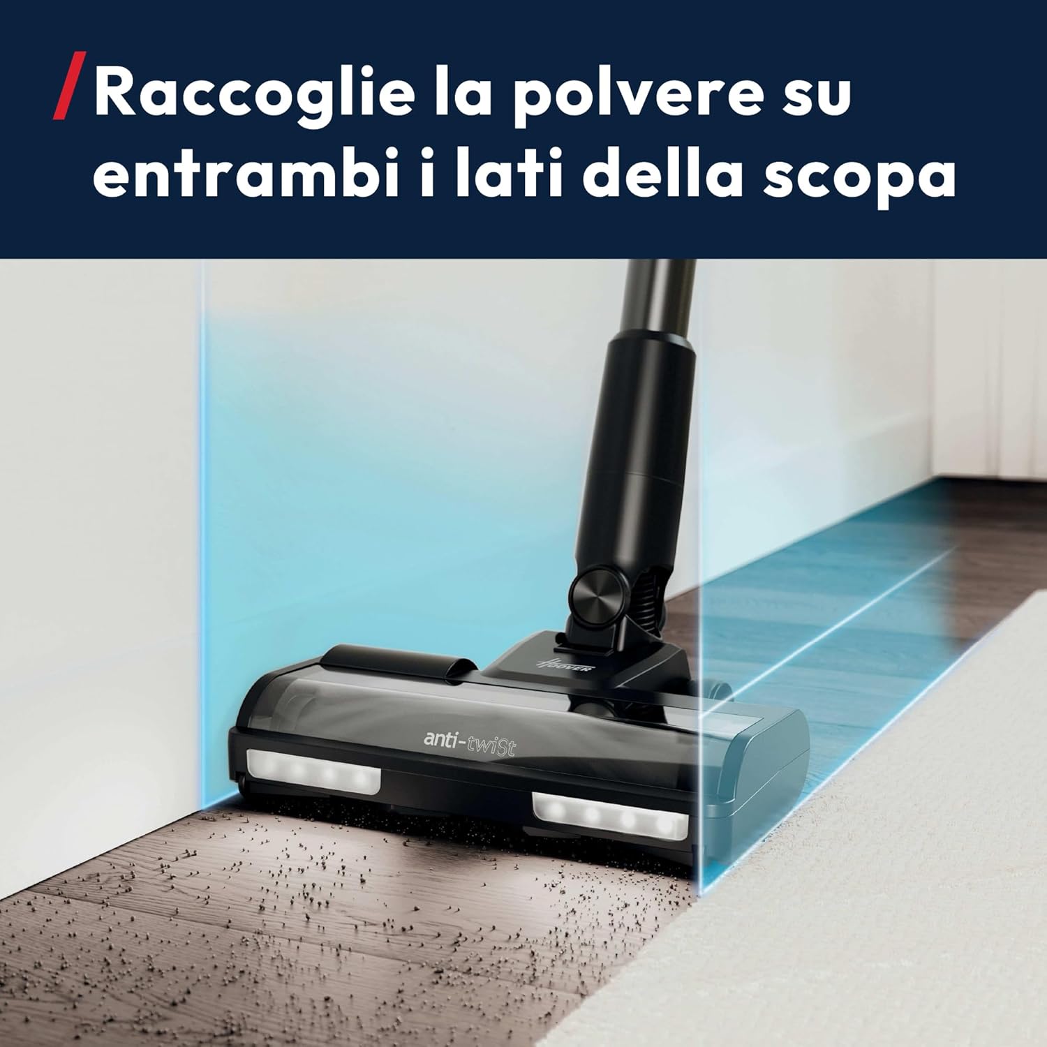 Thumbnail 4 de Hoover HF1 CORE Pet: aspirapolvere senza filo da 200 W, autonomia 50 min e spazzola peli animali