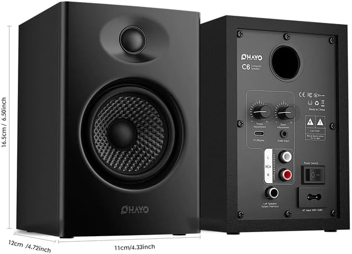Detalle 2 de OHAYO 60W Bluetooth 5.3 Computer Speakers
