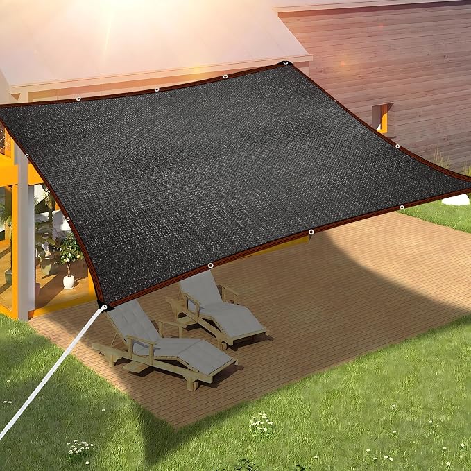 WLBXDRZK Red de sombreado UV 70% para protección 🌞 2x5 m