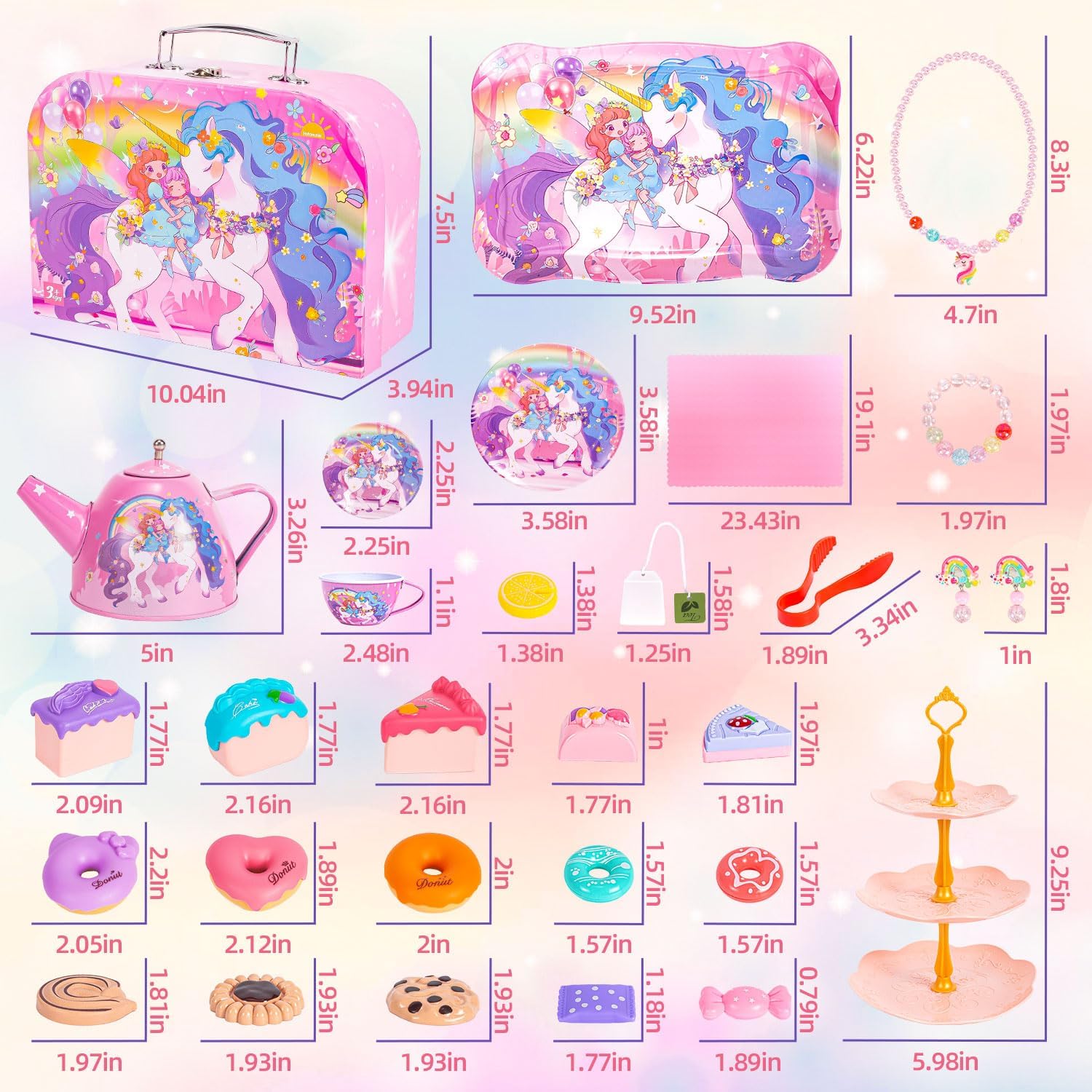 Thumbnail 2 de Unicorn Tea Party Set for Girls