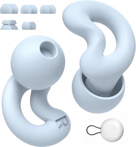Detalle de Tappi in silicone morbido Relaxcharm per viaggiare o concentrarsi – riutilizzabili con custodia