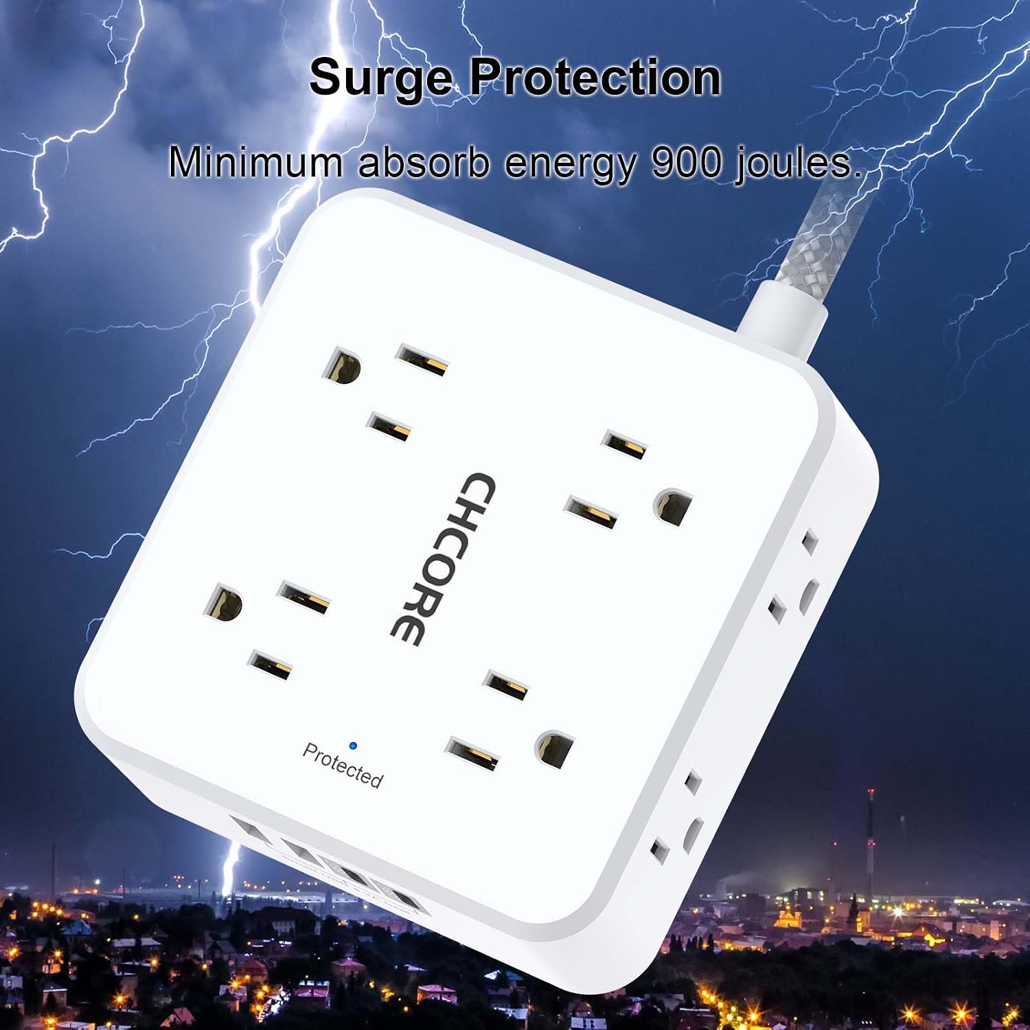 Thumbnail 5 de CHCORE Surge Protector 5Ft 🔌