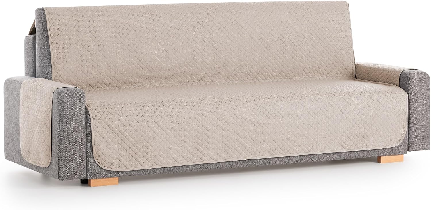 Detalle de textil-home Adele Copridivano 150 cm beige 🛋