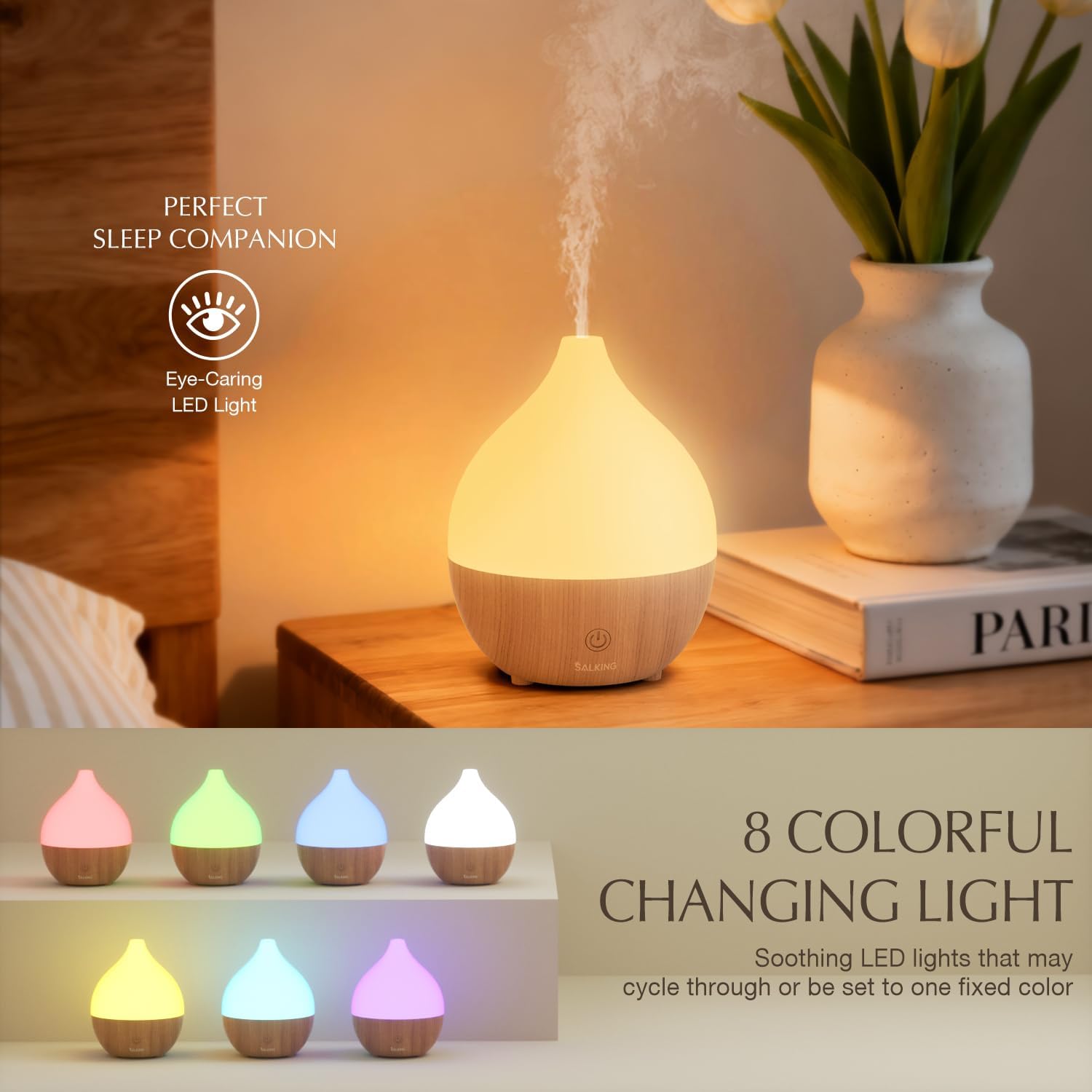 Thumbnail 1 de SALKING 100ml Essential Oil Diffuser ⚙