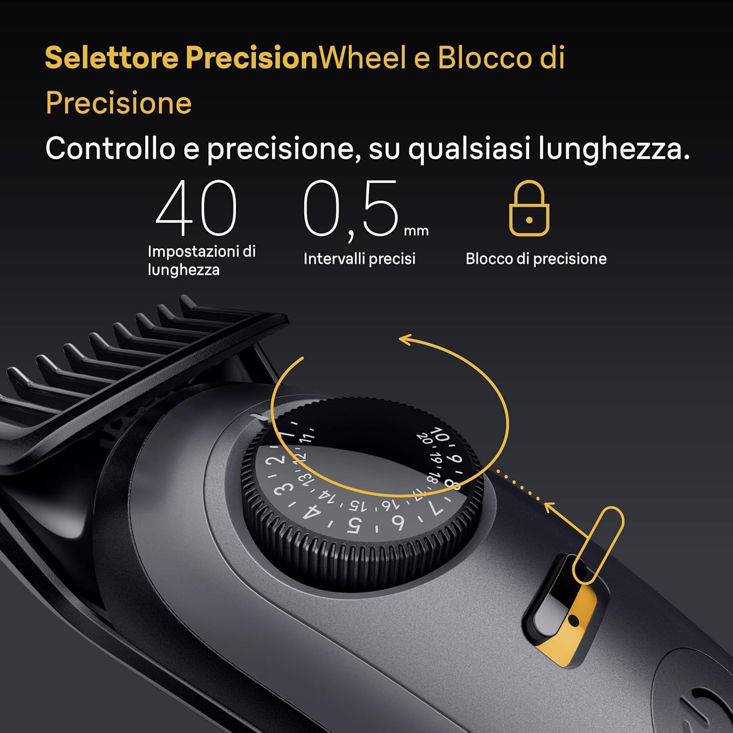 Thumbnail 2 de Braun Series 5 BT5565 regolabarba con 40 lunghezze