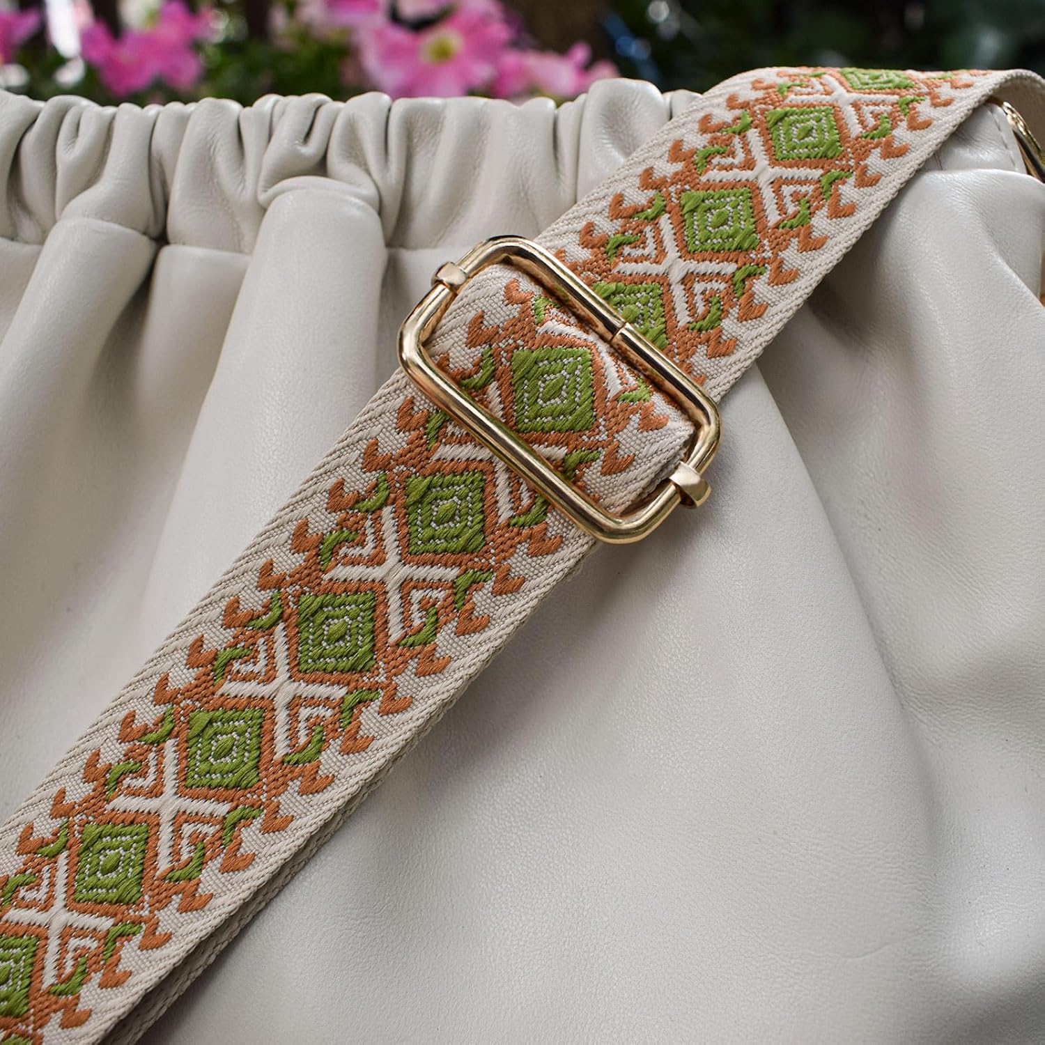Detalle de ROYGBCP Replacement Purse Strap – Wide, Adjustable Crossbody for Women