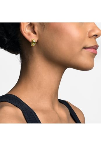 Detalle de Michael Kors, boucles d’oreilles femme en laiton doré à fermoir tige sécurisé