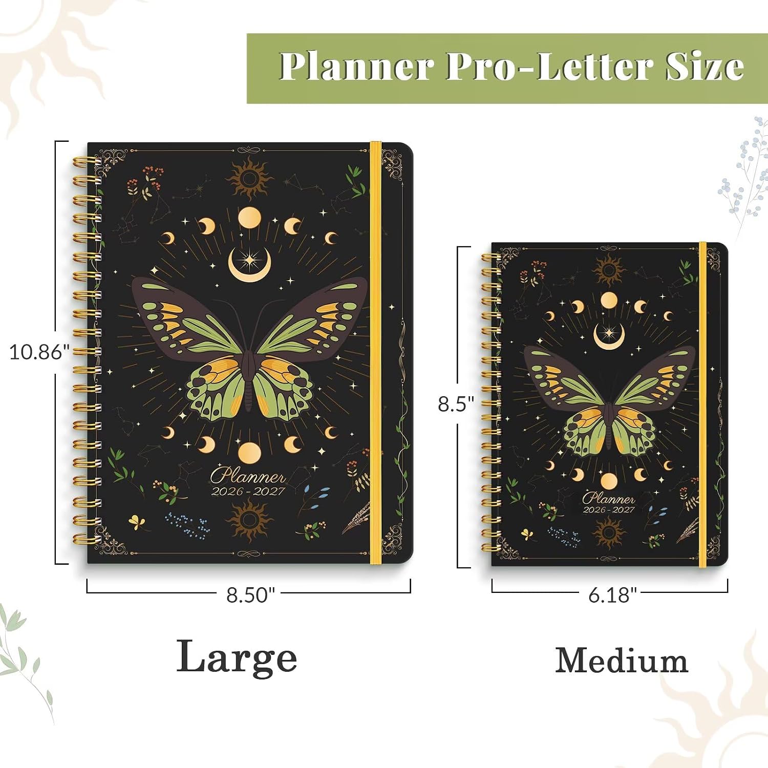 Thumbnail 1 de Lonely Oak 2026-2027 Academic Planner, 13-Month A4 Daily, Weekly and Monthly