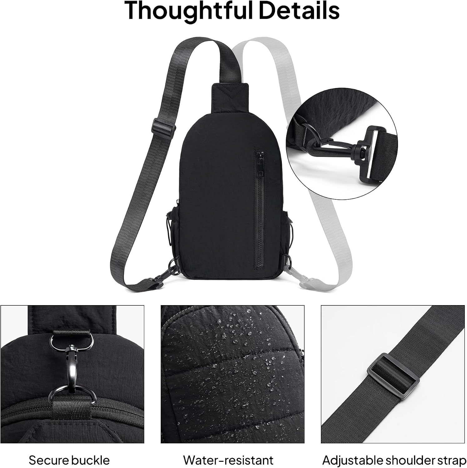 Thumbnail 6 de TOPEAST Crossbody Sling Bag 5L