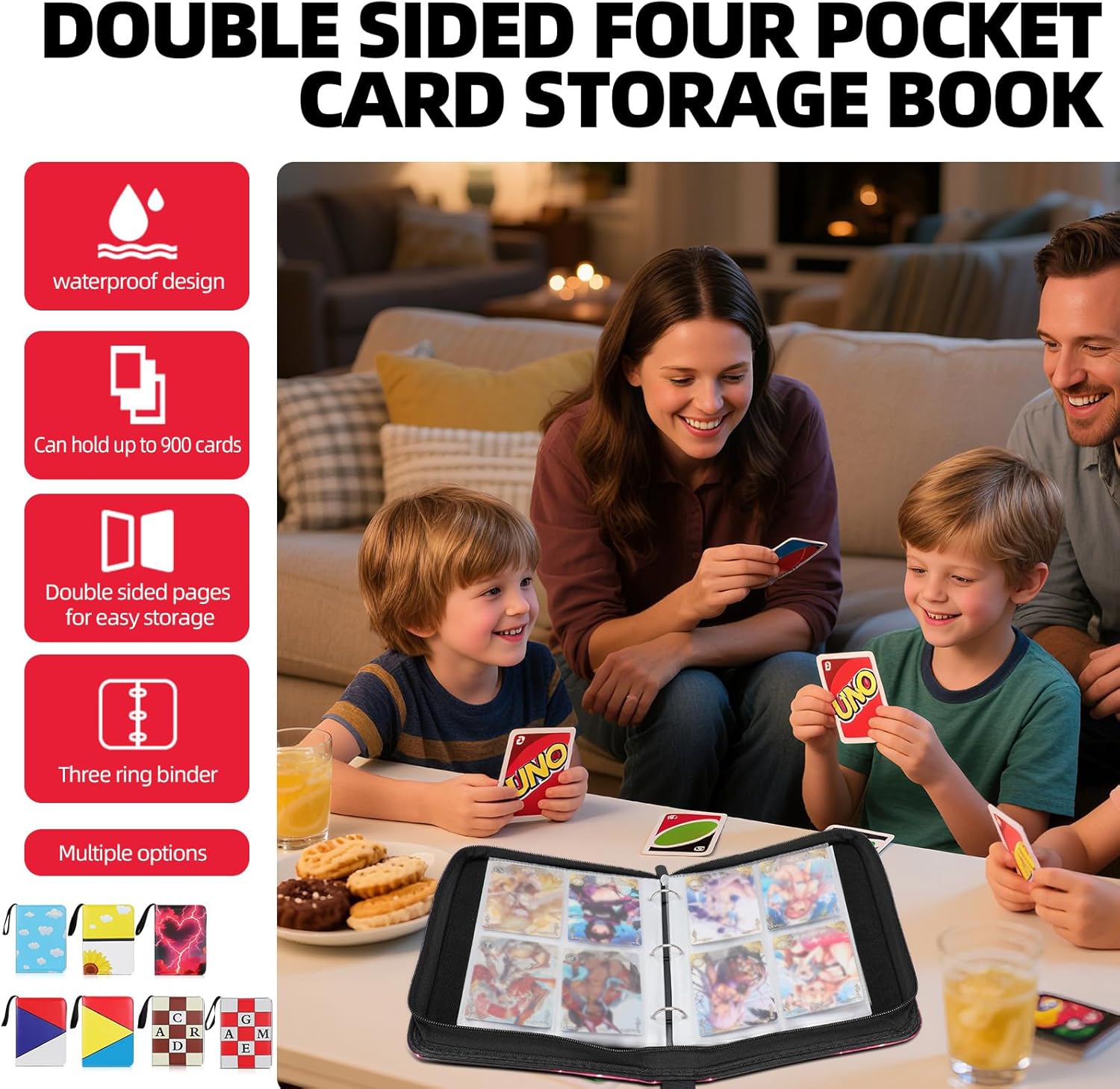 Thumbnail 1 de Collectible Trading Card Album 400-pocket binder 📚