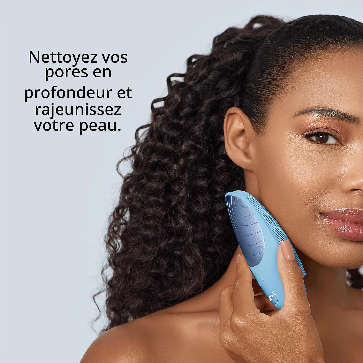 Thumbnail 2 de GESKE Brosse faciale thermique sonique SmartAppGuided 6 en 1 – Nettoyage, chauffe et massage