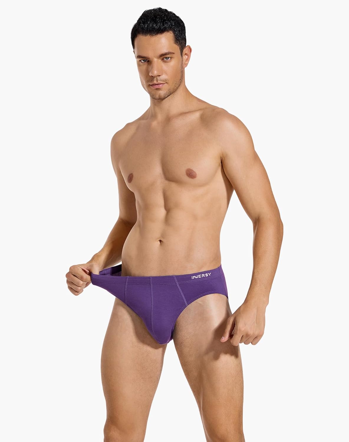 Thumbnail 1 de INNERSY Slip Herren Weich Unterhosen Sport Basic (4er-Pack) – atmungsaktiv & bequem