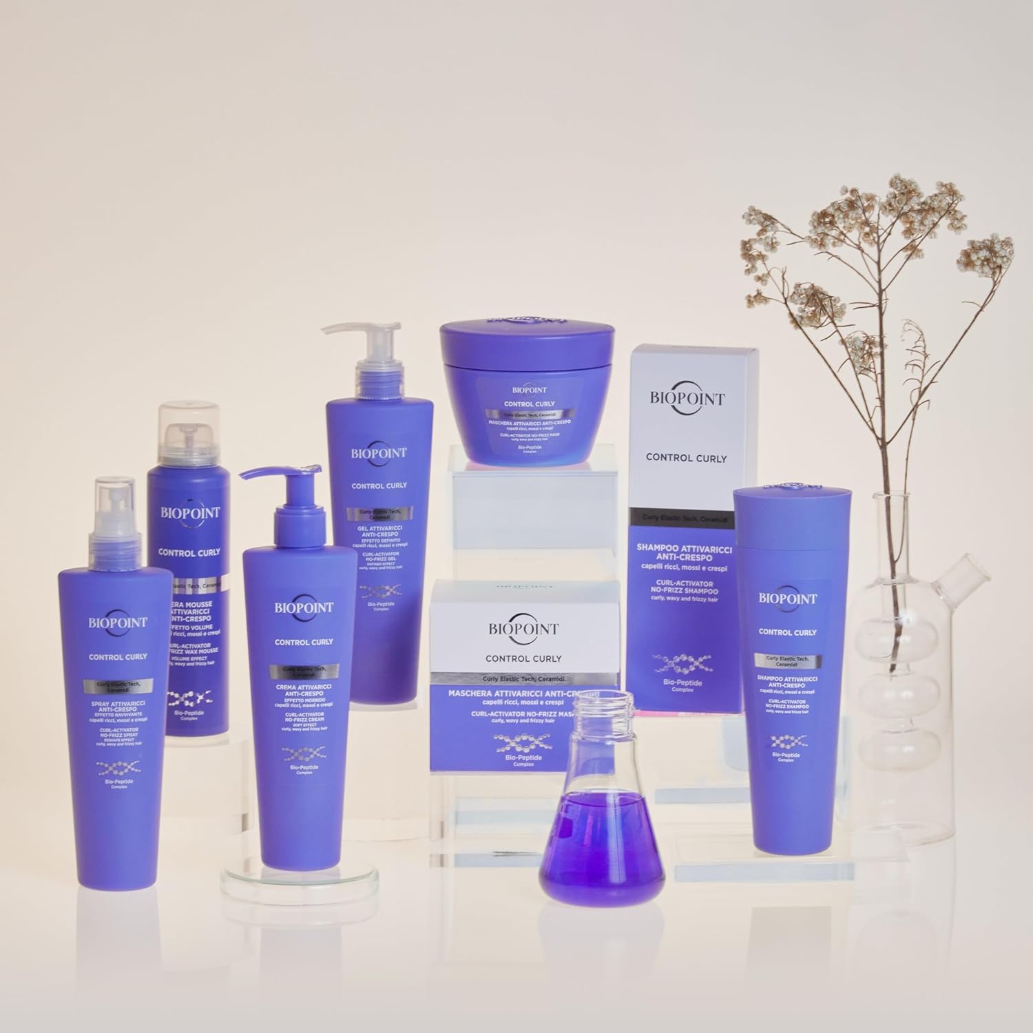 Thumbnail 3 de Biopoint Control Curly Crema attivante anti-crespo per capelli ricci, 200 ml