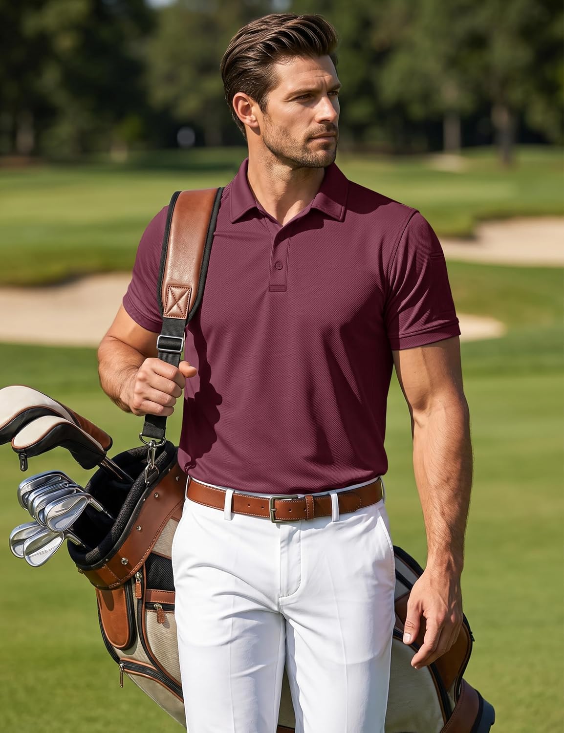Detalle 1 de MAGCOMSEN Men's Polo Shirt Polyester