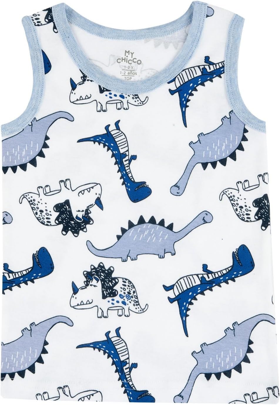 Detalle 2 de Chicco Canottiere Bambino – set da 3 in 100% cotone