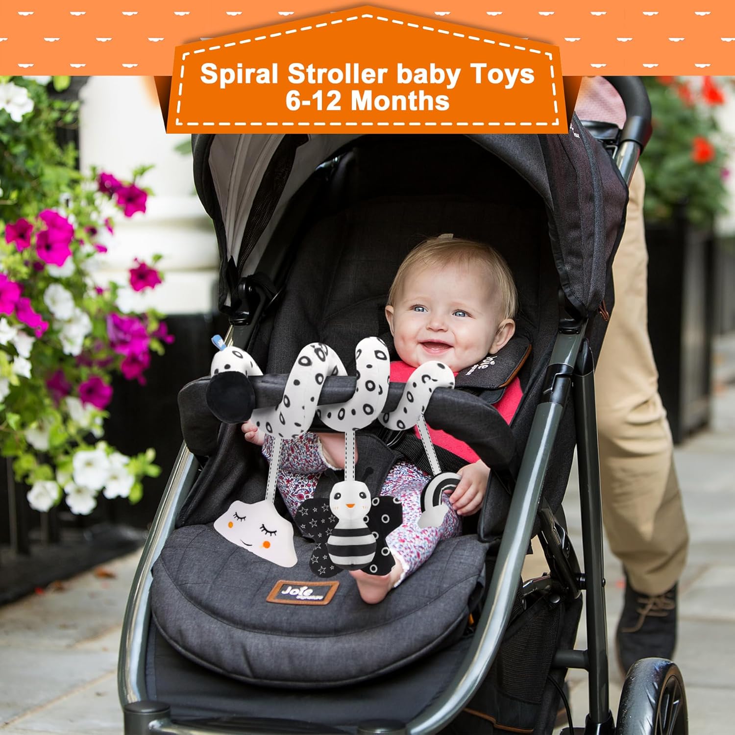 Thumbnail 5 de Zendstanding Kinderwagen Spielzeug 0-6 Monate