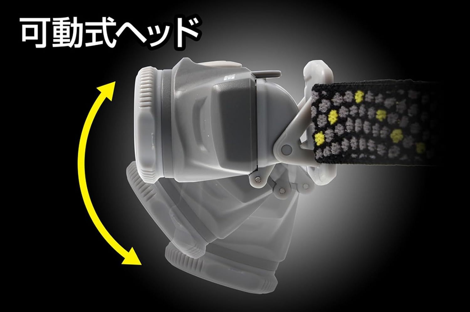Detalle de GENTOS CP-131D LEDヘッドライト 120ルーメン・単3形/単4形電池対応