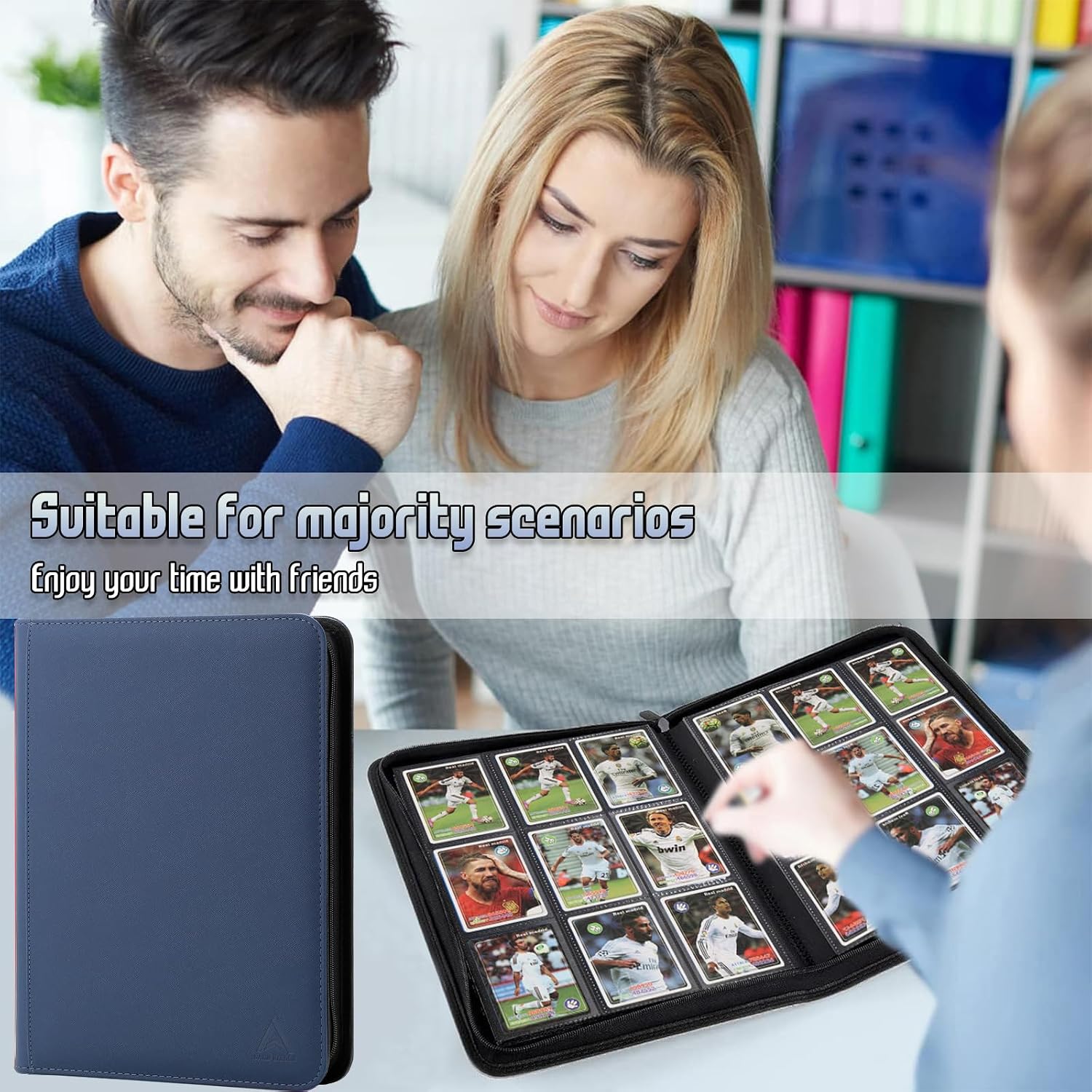 Detalle de Arkeiliy Trading Card Binder 540-Card Capacity