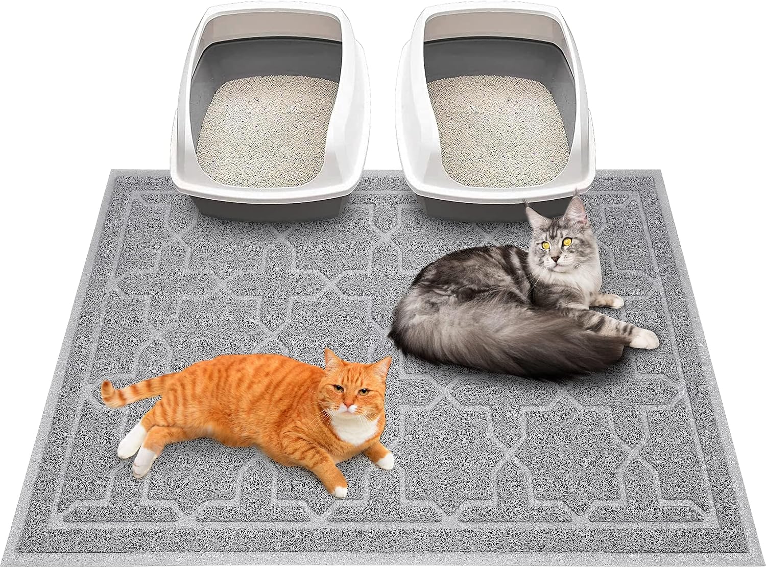 Detalle de Yimobra Fangmatte 90 x 120 cm für Katzentoilette 🐾
