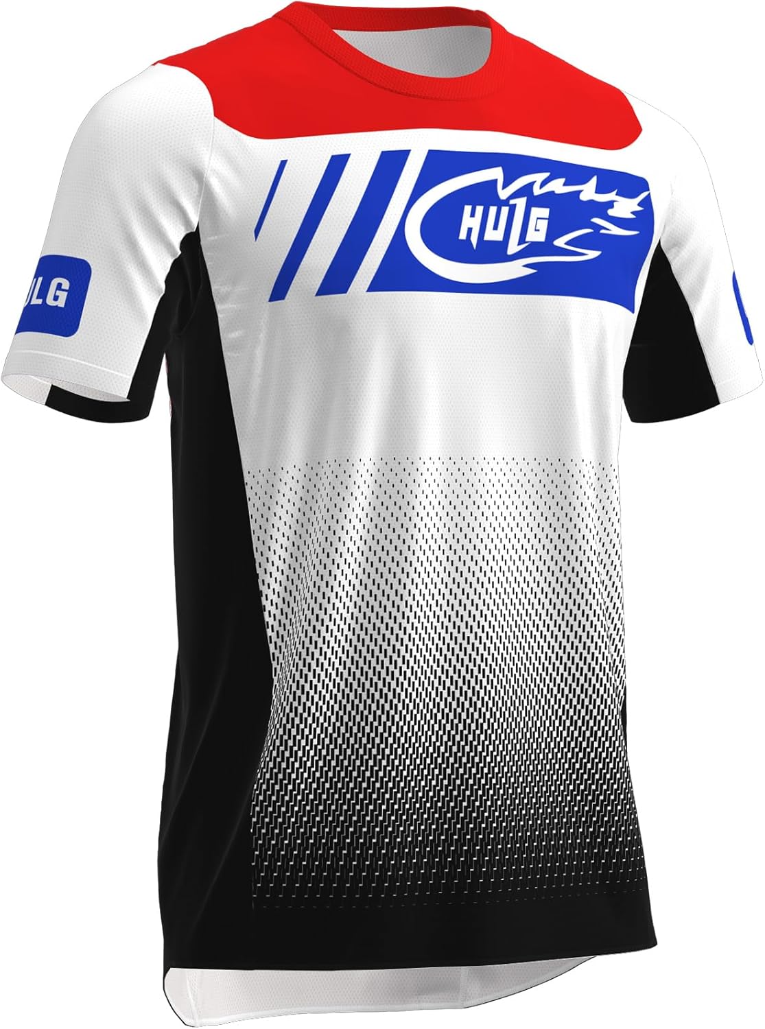 Detalle de MTB Trikot Herren – Kurzes Ärmliges MTB-Radsportshirt mit atmungsaktivem Mesh