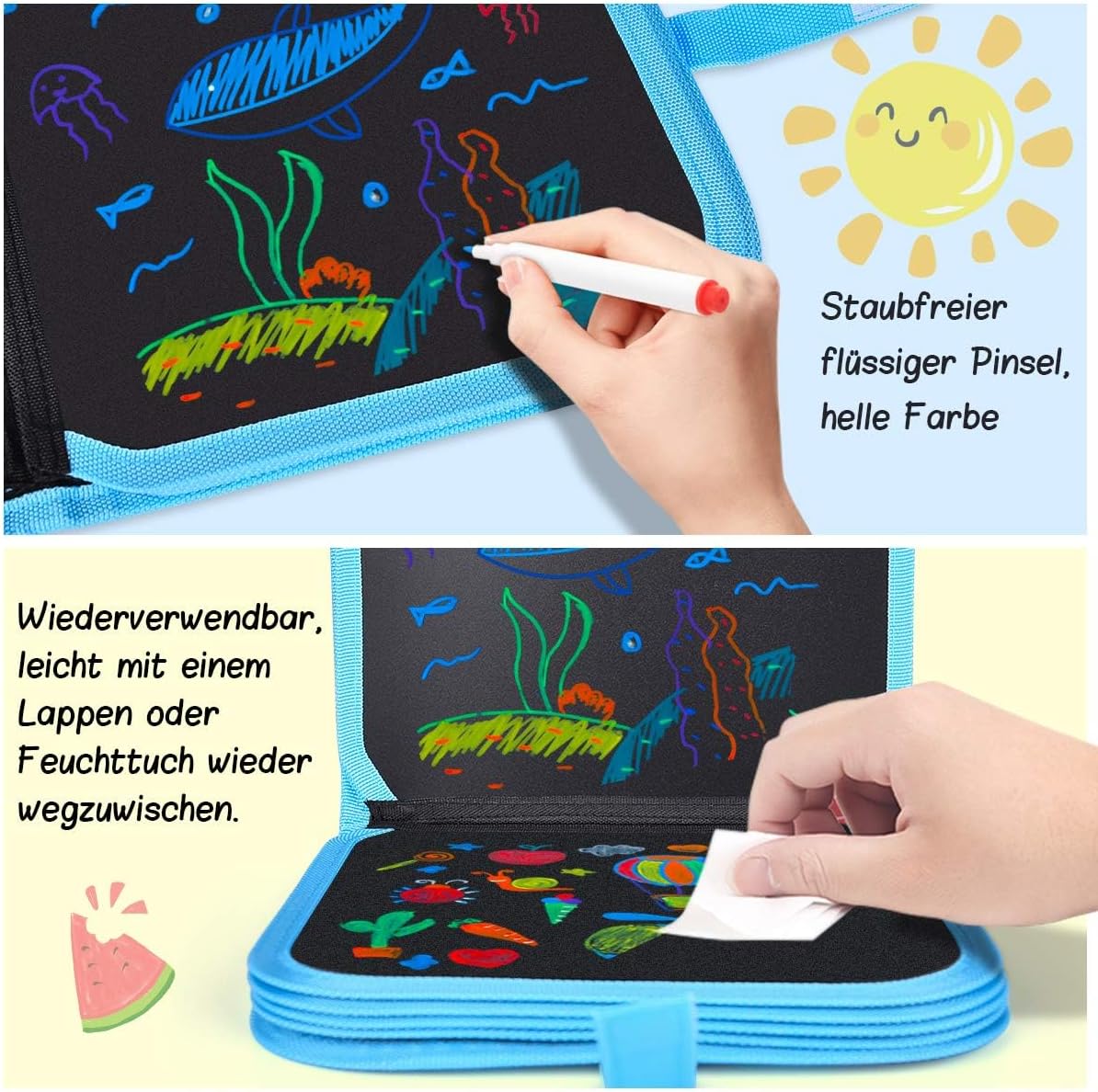 Detalle 2 de Funkprofi Graffiti Malbuch mit 12 Stiften
